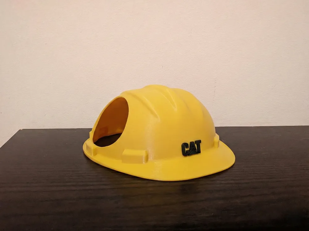 CatSite, Construction Helmet for Cats, photo 3 of 4 - CatSite, Construction Helmet for Cats Props & Cosplay