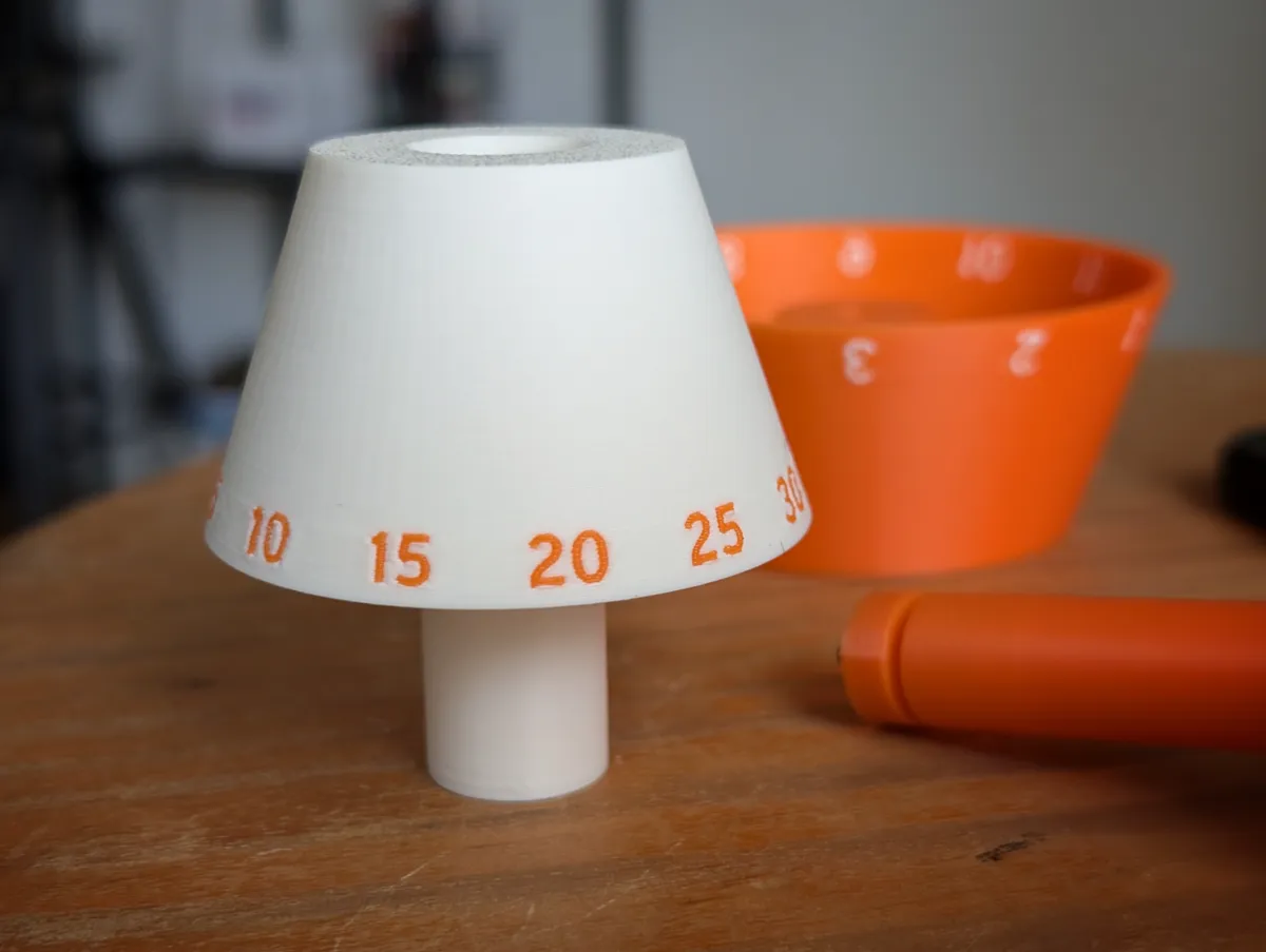 Traffic Cone Clock Components Kit 011, photo 4 of 4 - Traffic Cone Clock Components Kit 011 Home Decor Items