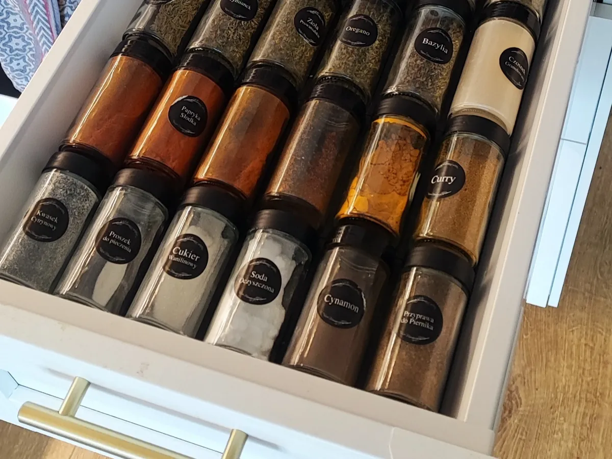 Spices organizer for 50x30cm IKEA Maximera drawer