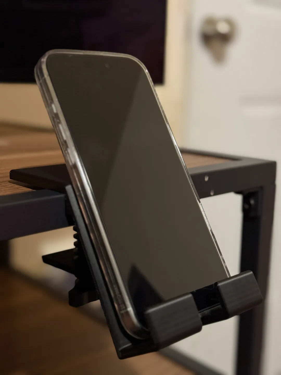 Adjustable Desk Clamp Phone Stand, photo 3 of 4 - Adjustable Desk Clamp Phone Stand Mobile & Device Accessories