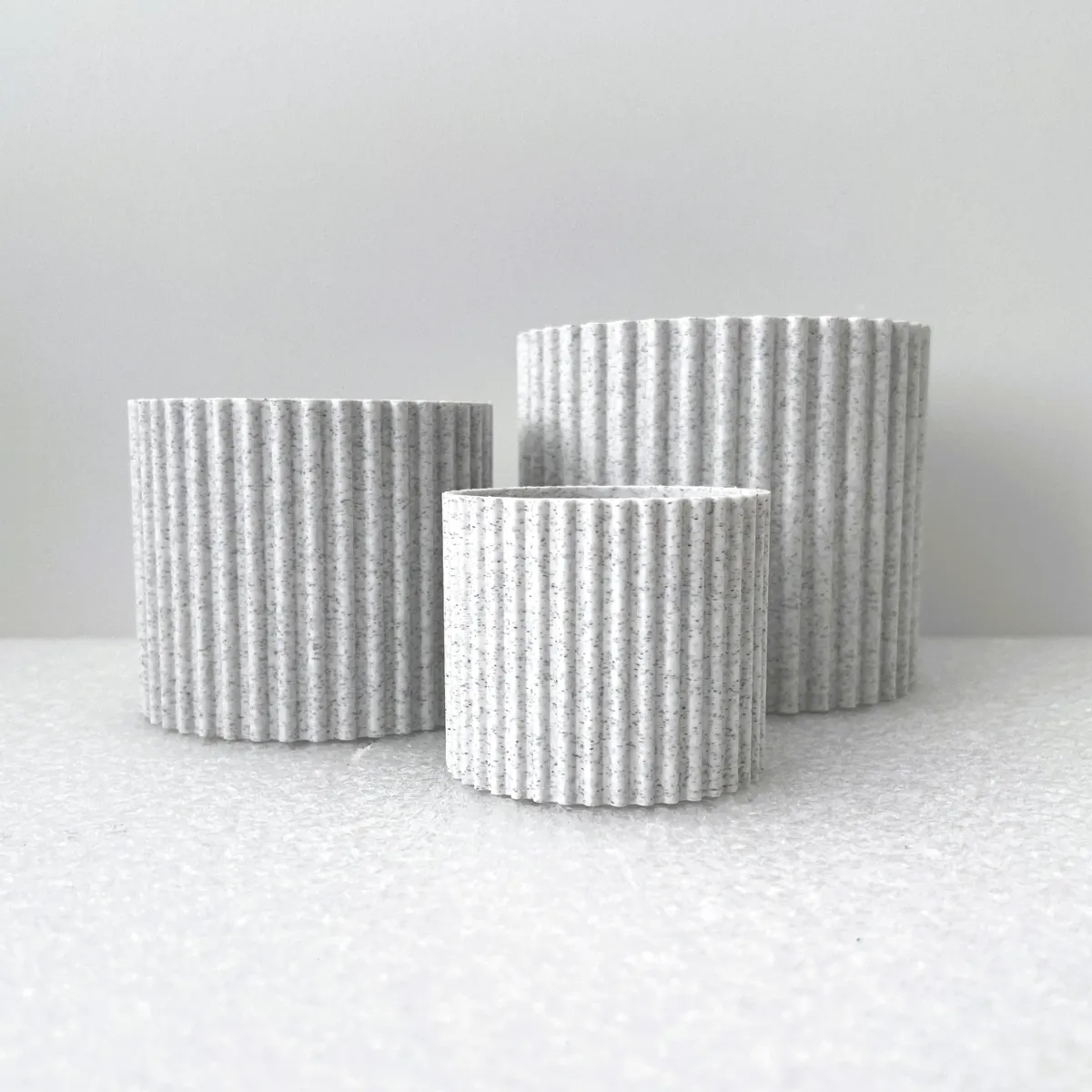 Mini Fluted Planter set