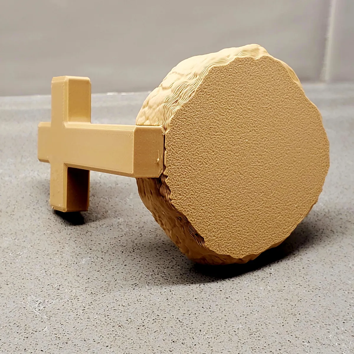 Candle Holder With Cross, photo 3 of 4 - Candle Holder With Cross Home Decor Items