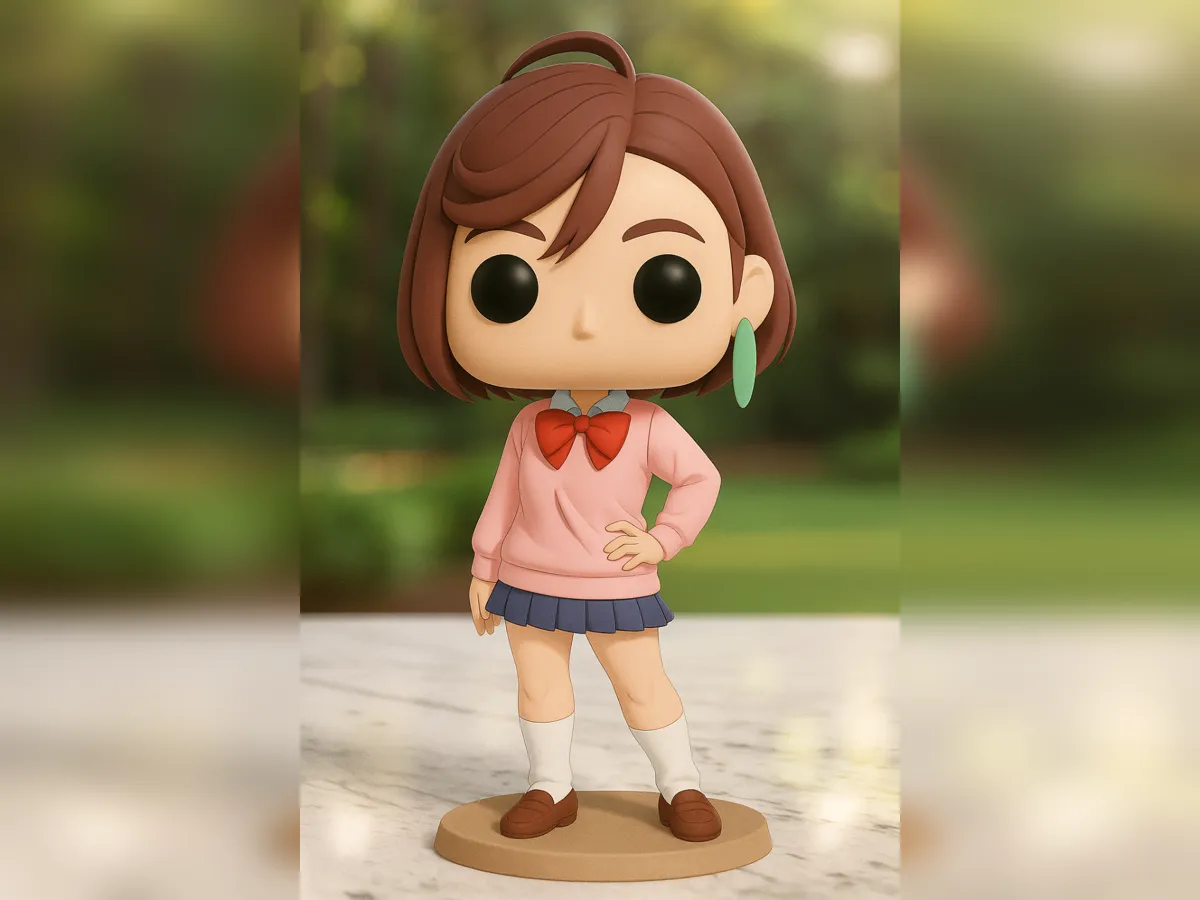 Dandadan Momo Ayase Chibi Pop, Anime Collectible