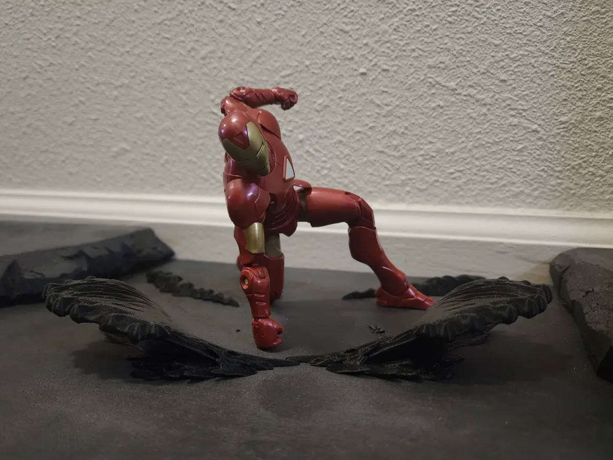 action figure dash effects