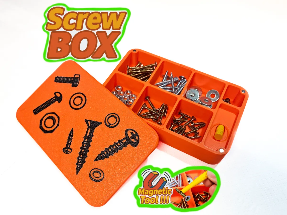 Screw_Box with magnetic tool