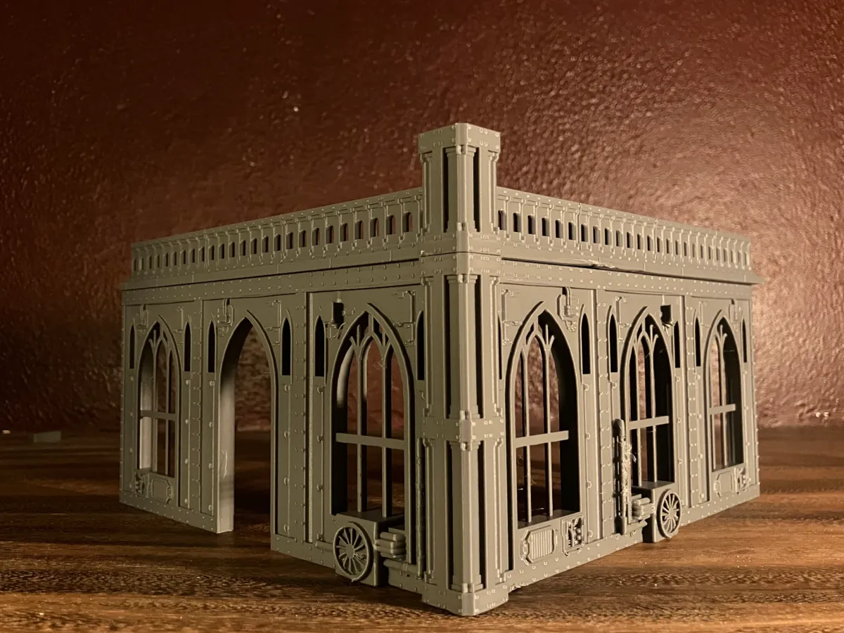Gothic Storefront Intact Wargame Terrain Type 2