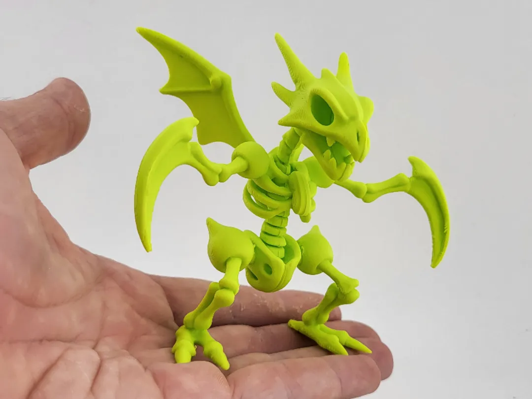 Scyther Pokemon Skeleton Figure kawaii cute
