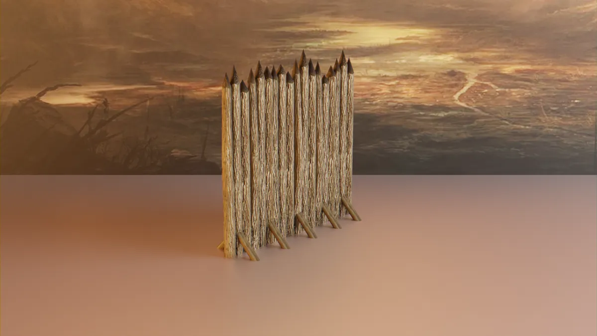 Palisade for wargaming