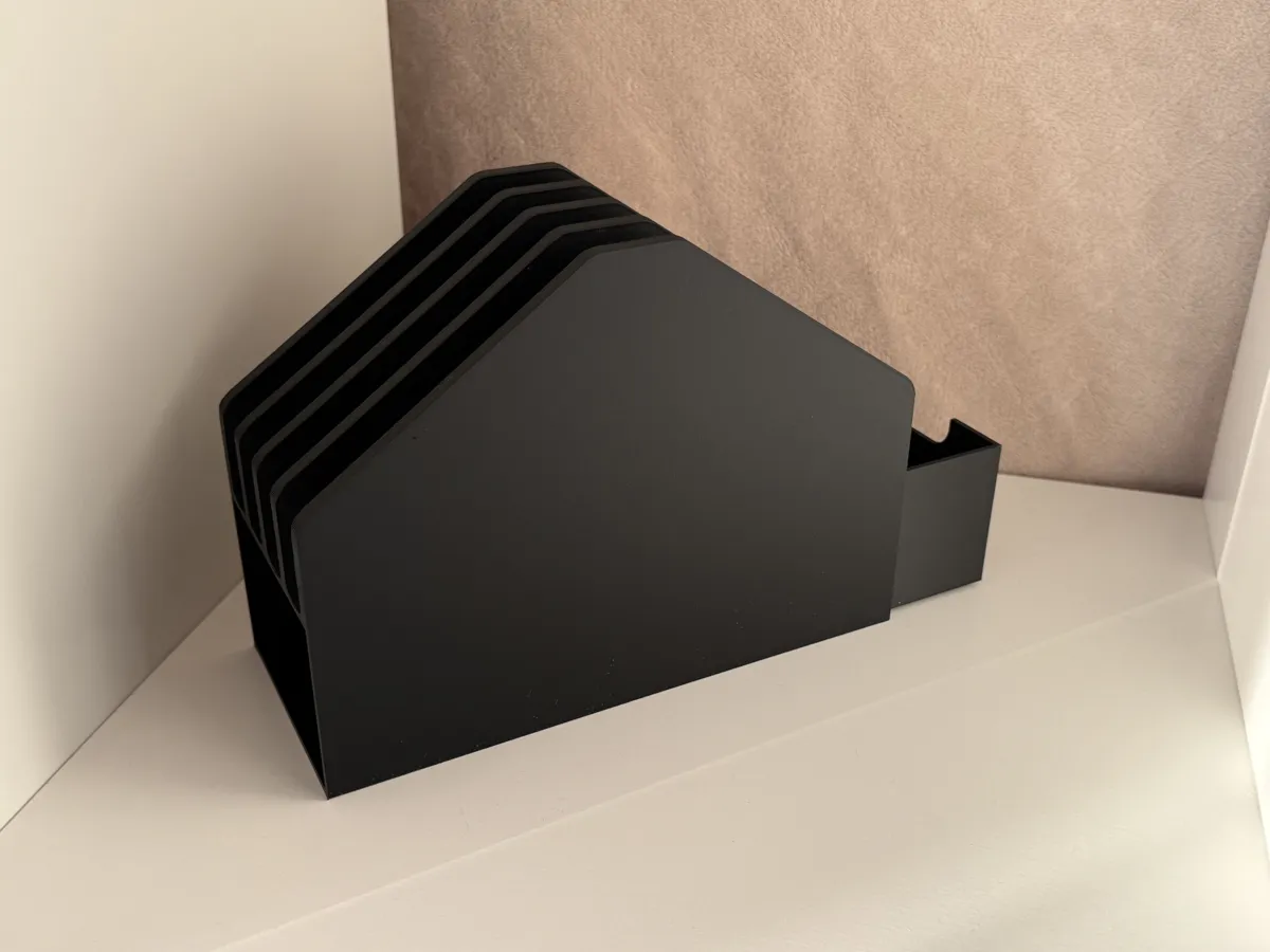 Device Organizer with Dual-Side Drawer, photo 4 of 4 - Device Organizer with Dual-Side Drawer Storage & Organisation