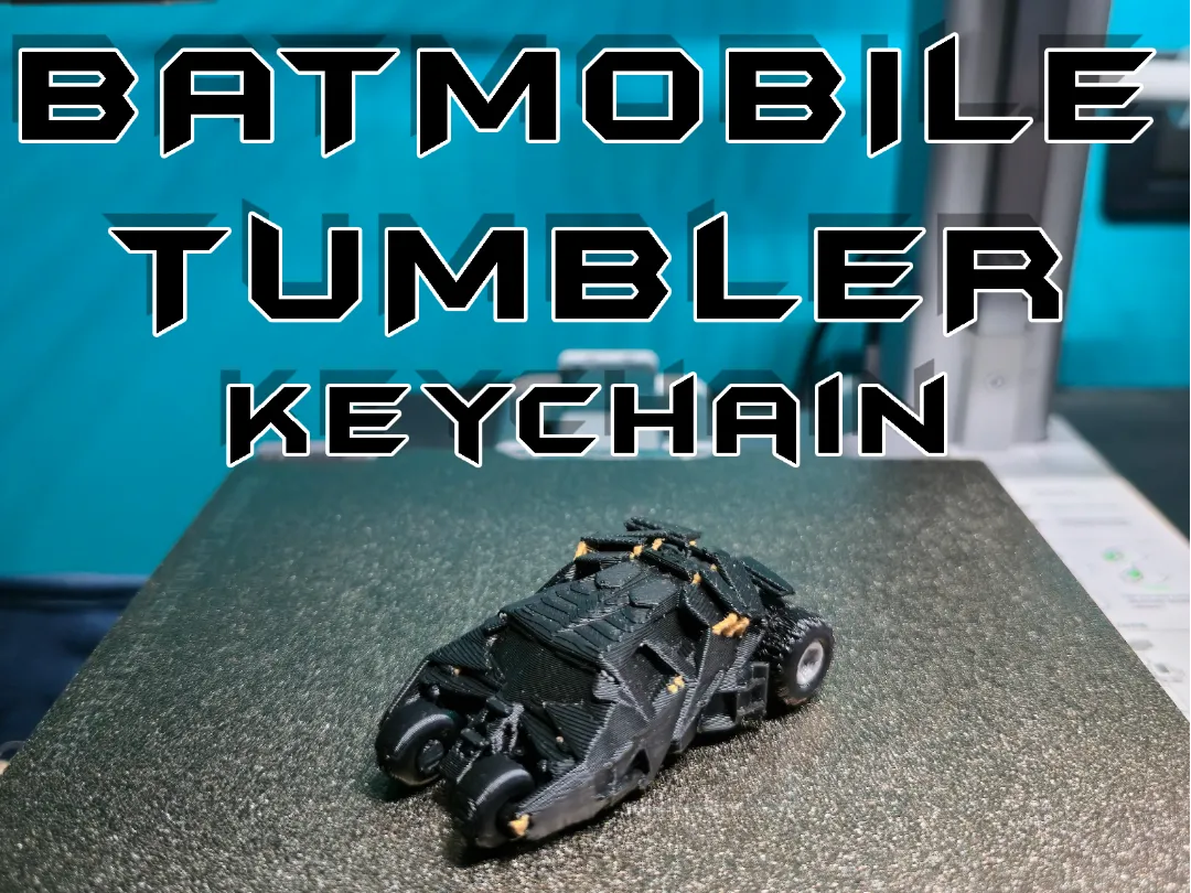 Batmobile Tumbler Keychain ( WW)