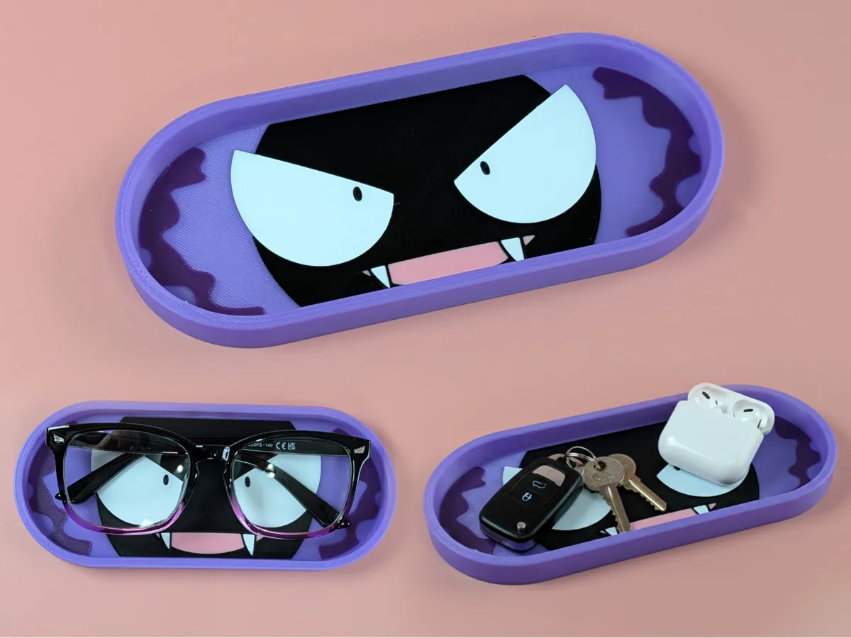 Glasses / Keys / Coin Tray - Pokemon - Gastly