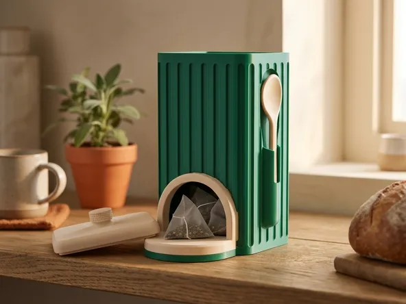 Tea Bag Organizer Box, Kitchen Storage