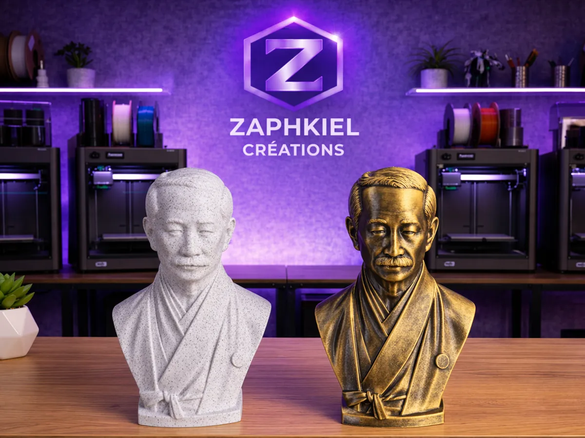 Jigoro Kano Bust, Founder of Judo