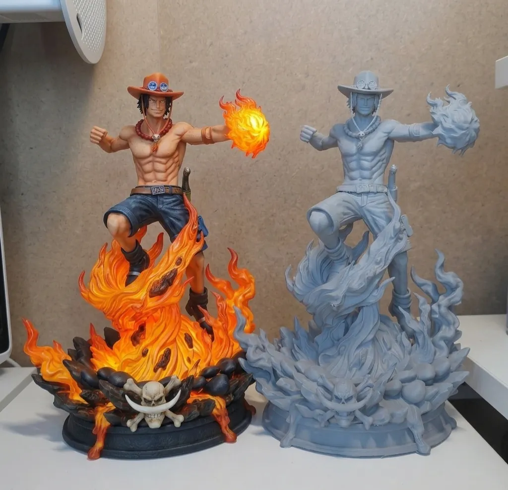 One Piece - Portgas D. Ace, photo 3 of 4 - One Piece - Portgas D. Ace Figurines & Collectibles