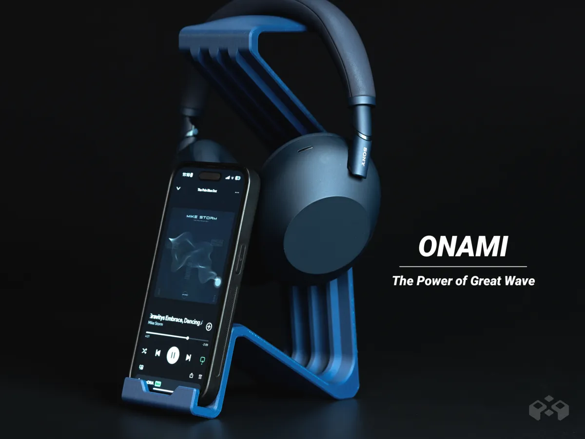 ONAMI Headphone & Phone Stand - Office, in stock in India