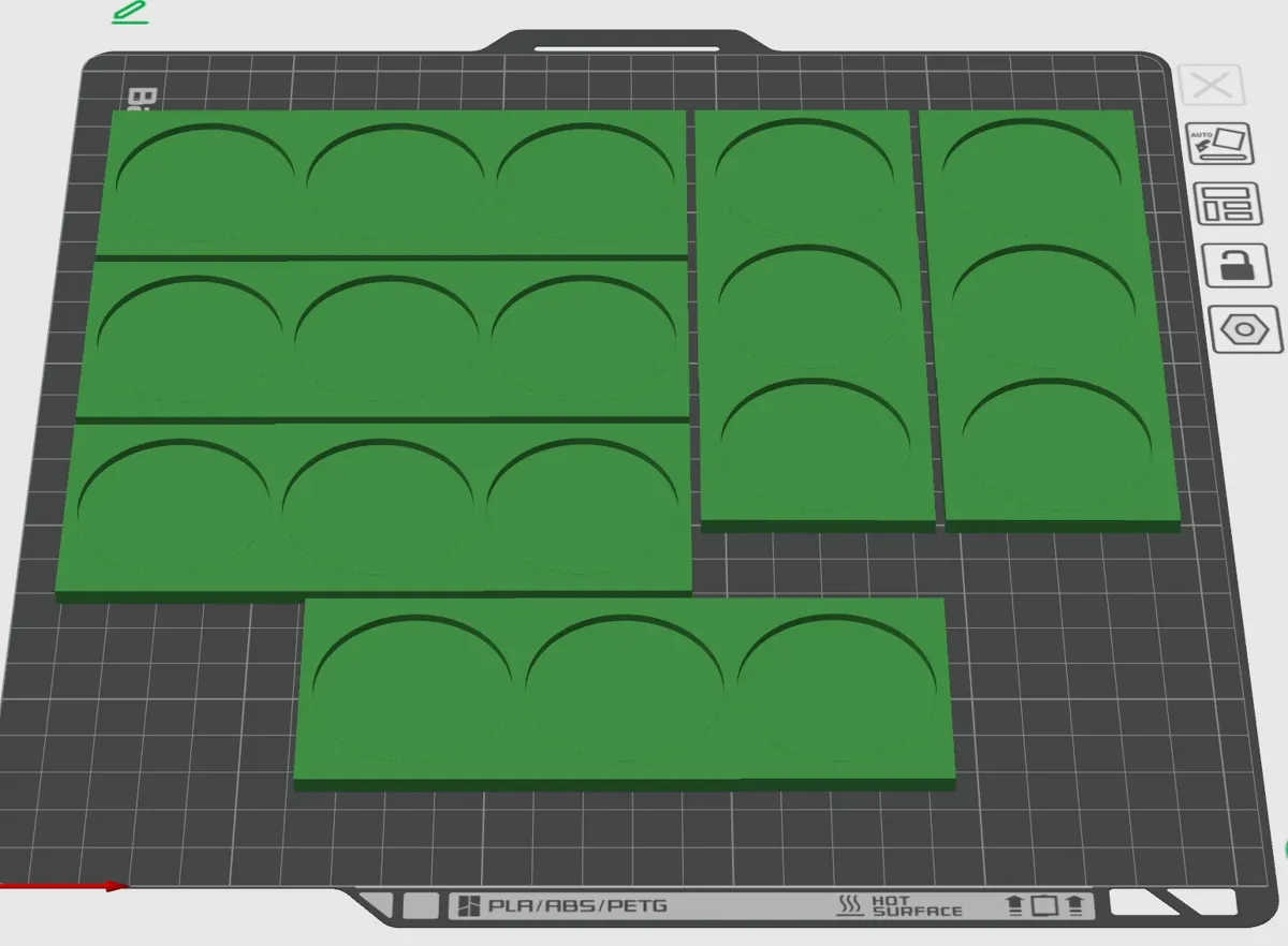 WOTR Mass Battles Movement Tray for revised rules, photo 2 of 2 - WOTR Mass Battles Movement Tray for revised rules Toys & Games