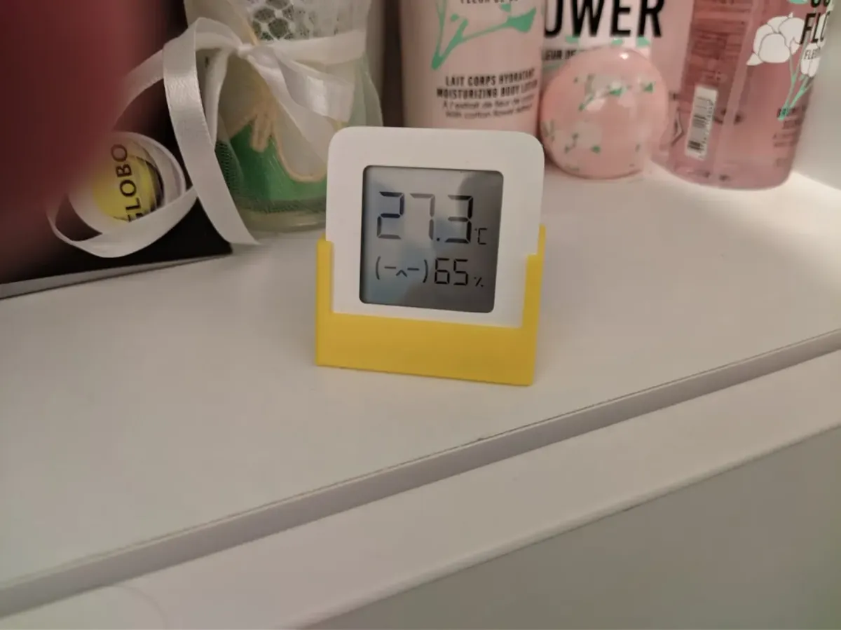 Xiaomi LYWSD03MMC Temperature Humidity Stand, photo 2 of 4 - Xiaomi LYWSD03MMC Temperature Humidity Stand Storage & Organisation