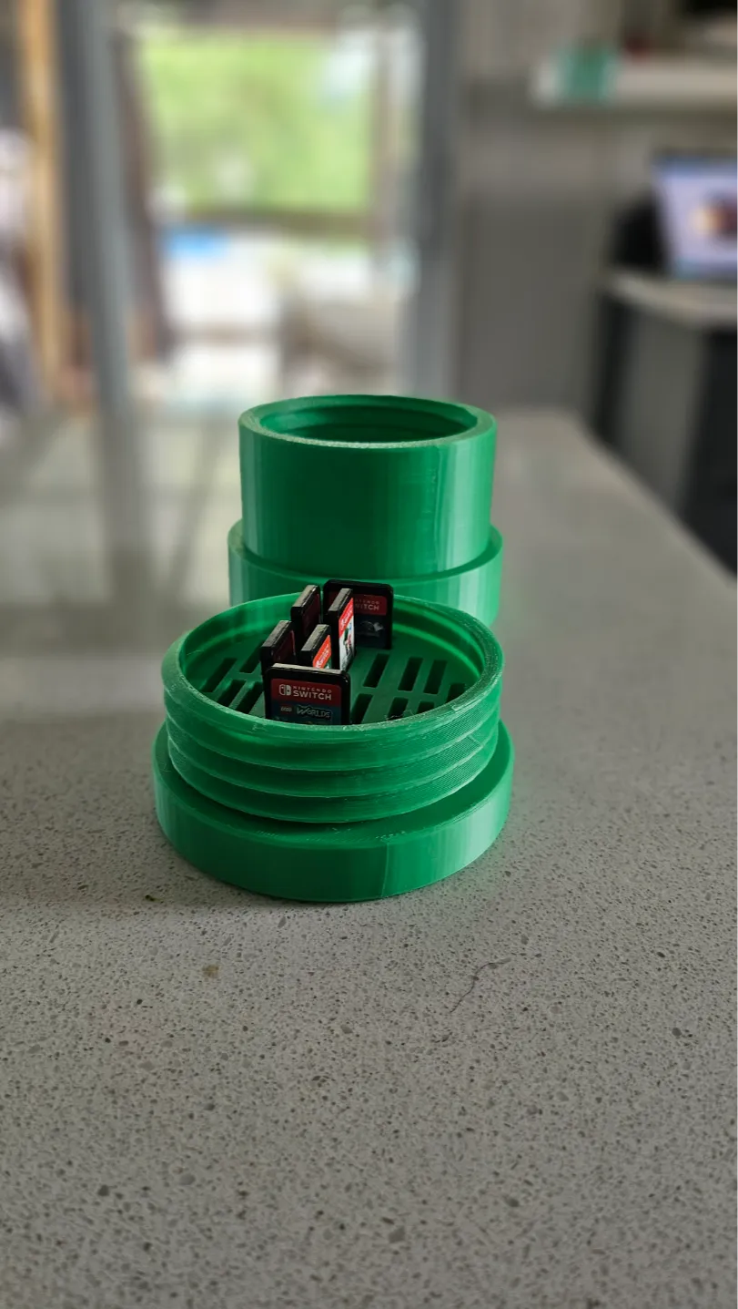 Super Mario Green Tube Nintendo switch storage x20 - Game Cartridge & Disc Holders, in stock