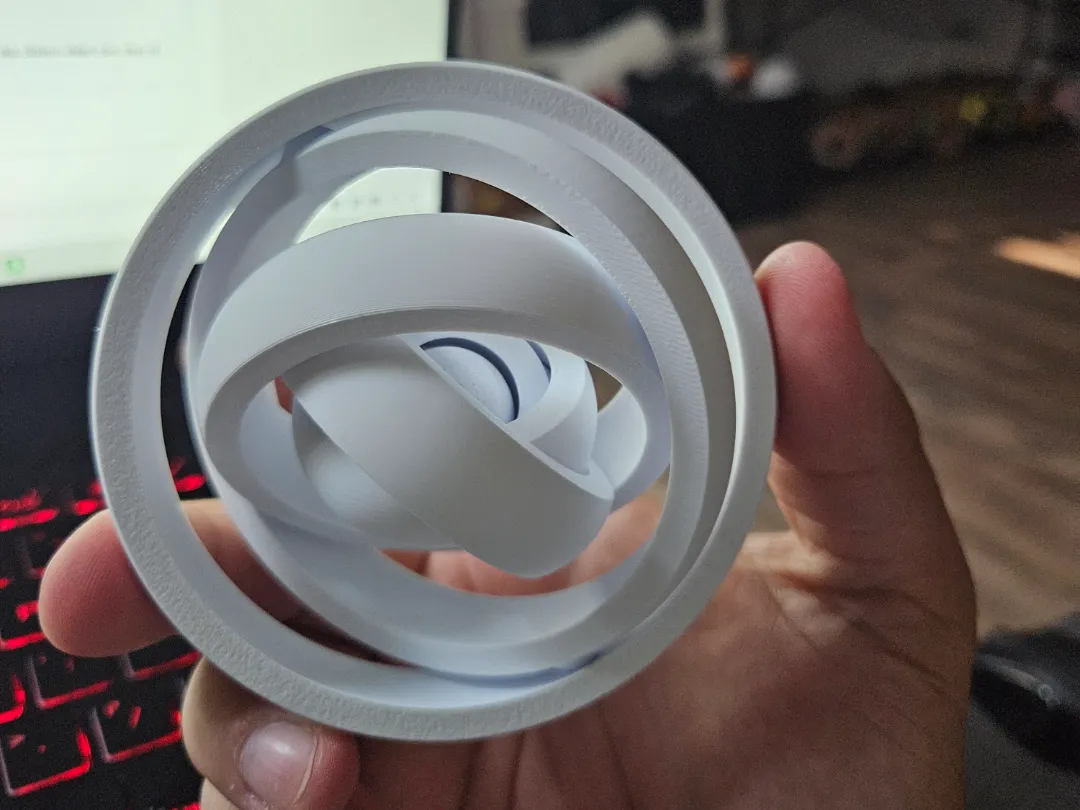 the 3x more amazing 7-ring gyro spinner fidget
