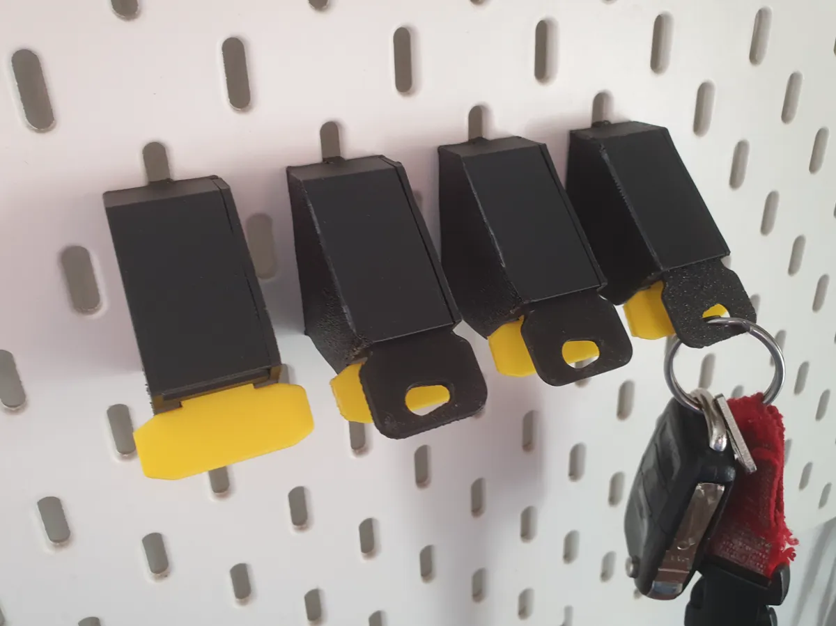 Overengineered key hanger (Ikea SKÅDIS compatible) - Home Accents, in stock in India