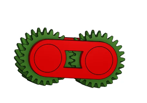 gear fidget toy, photo 4 of 4 - gear fidget toy Toys & Games