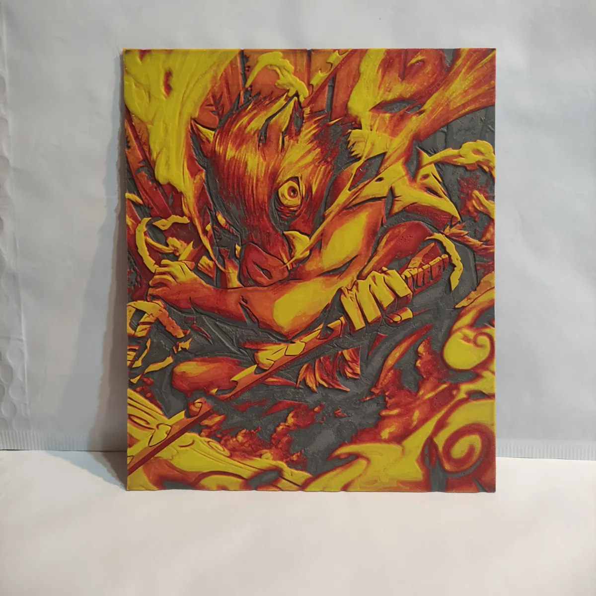 Demon Slayer - HueForge and 4 Colors, photo 2 of 3 - Demon Slayer - HueForge and 4 Colors Home Decor Items