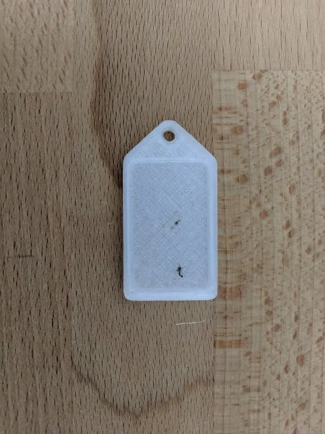 Generic Tag Name Keychain, photo 2 of 2 - Generic Tag Name Keychain Keychains