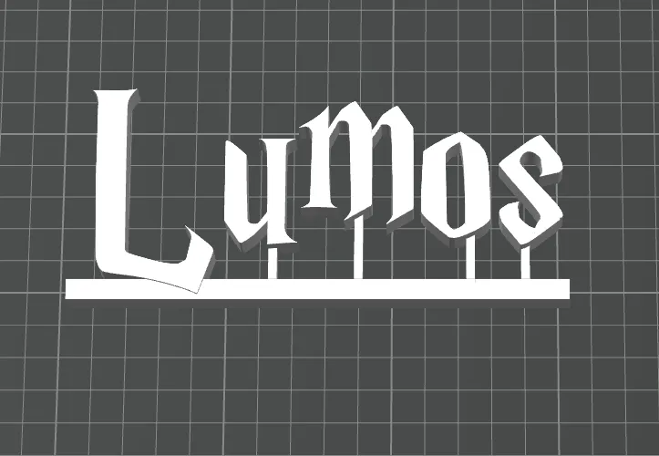 Lumos Text Desk Stand, photo 2 of 2 - Lumos Text Desk Stand Desk & Office
