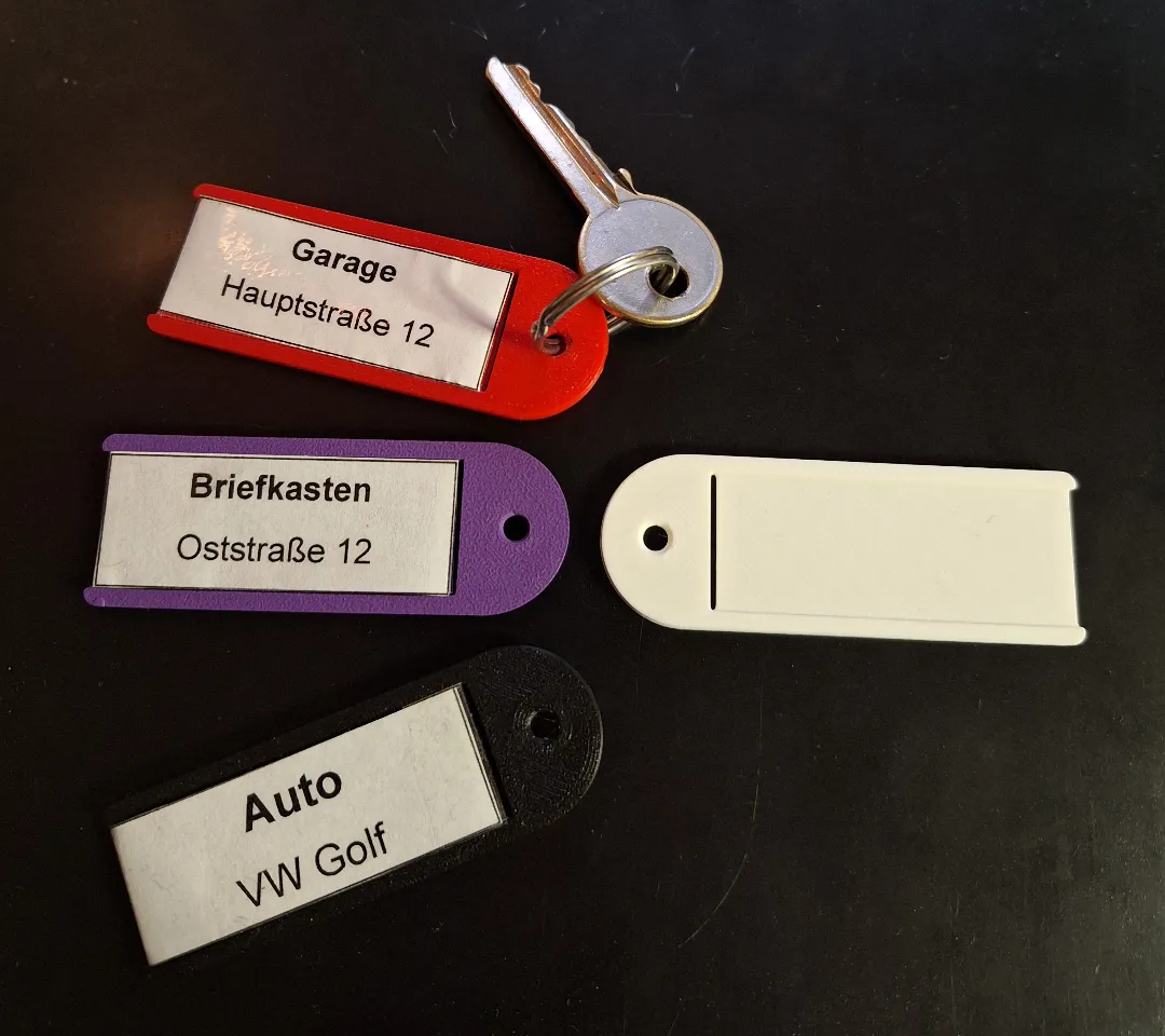 Keychain simple blanko - Home Accents, in stock in India