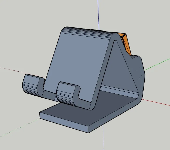 Phone Stand with 2 Slots for USB sticks, photo 3 of 4 - Phone Stand with 2 Slots for USB sticks Household