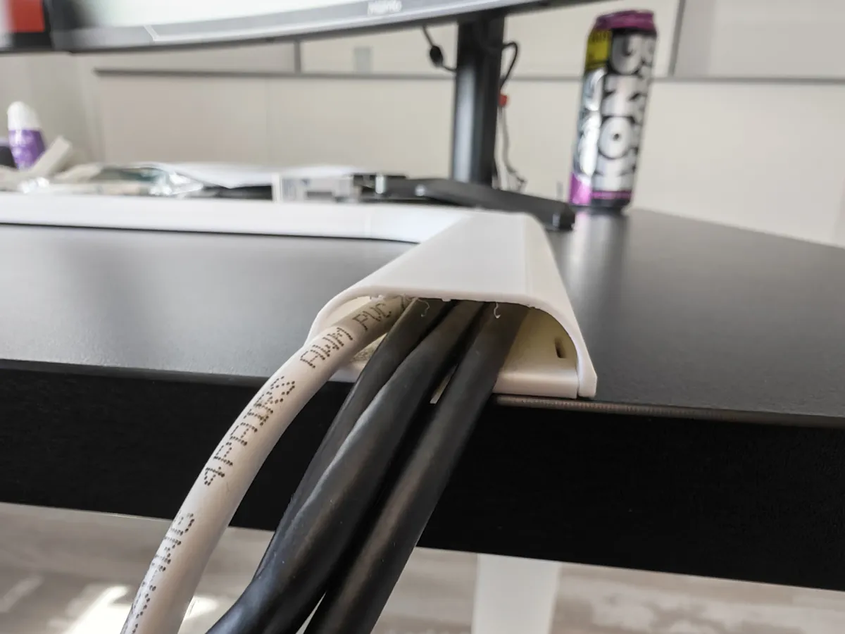 Modular Cable Duct | Snap-in Cable Management, photo 2 of 4 - Modular Cable Duct | Snap-in Cable Management Household