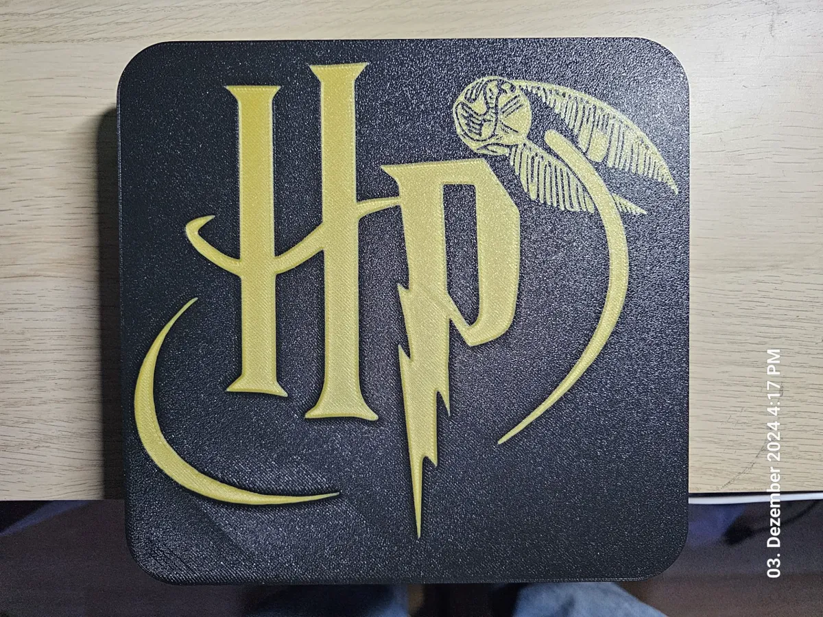 Lightbox Harry Potter + Golden Schnatz, photo 3 of 4 - Lightbox Harry Potter + Golden Schnatz Hobby & DIY