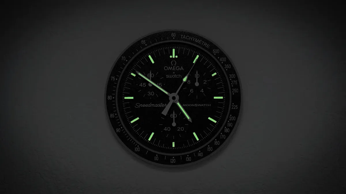 Swatch MoonSwatch, Wall Clock, photo 3 of 4 - Swatch MoonSwatch, Wall Clock Home Decor Items