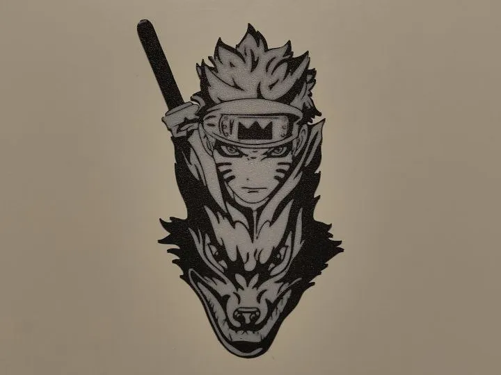 naruto wall art