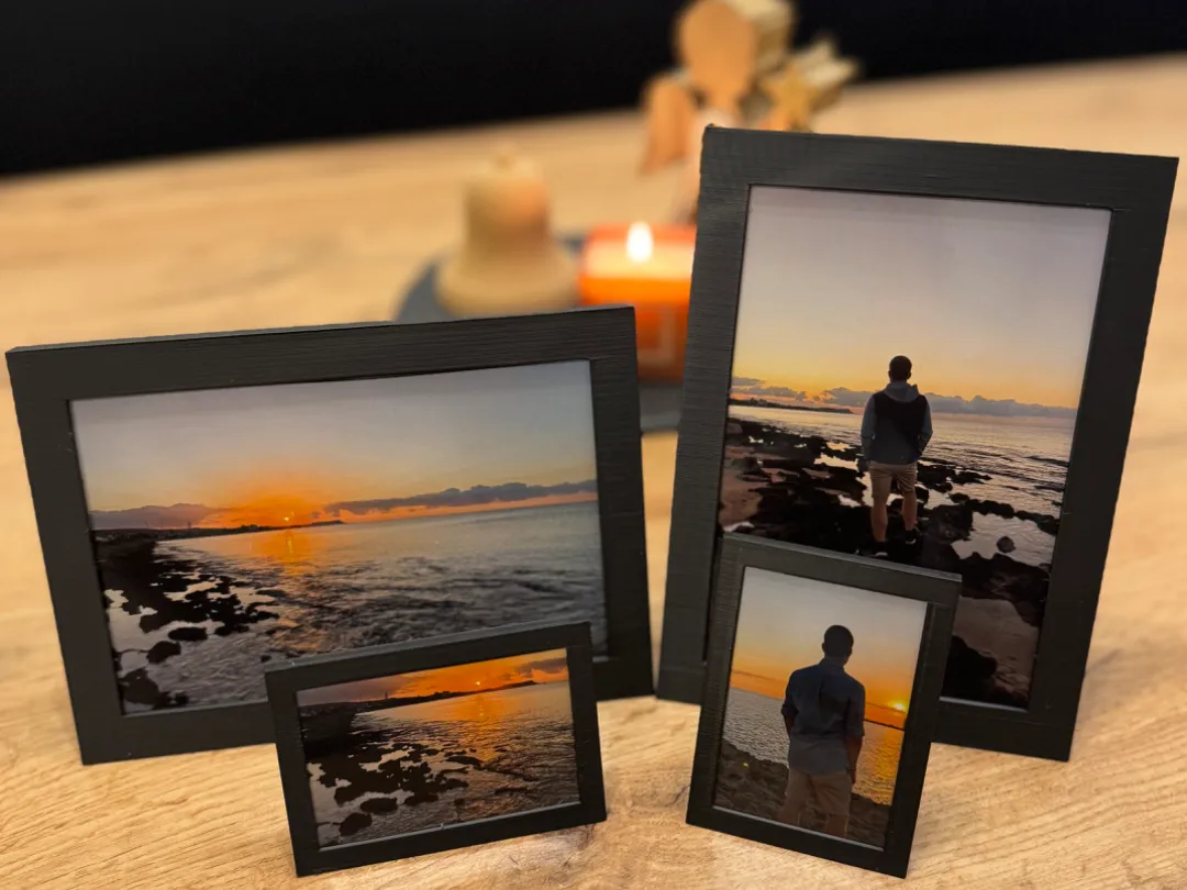 Picture frames different sizes