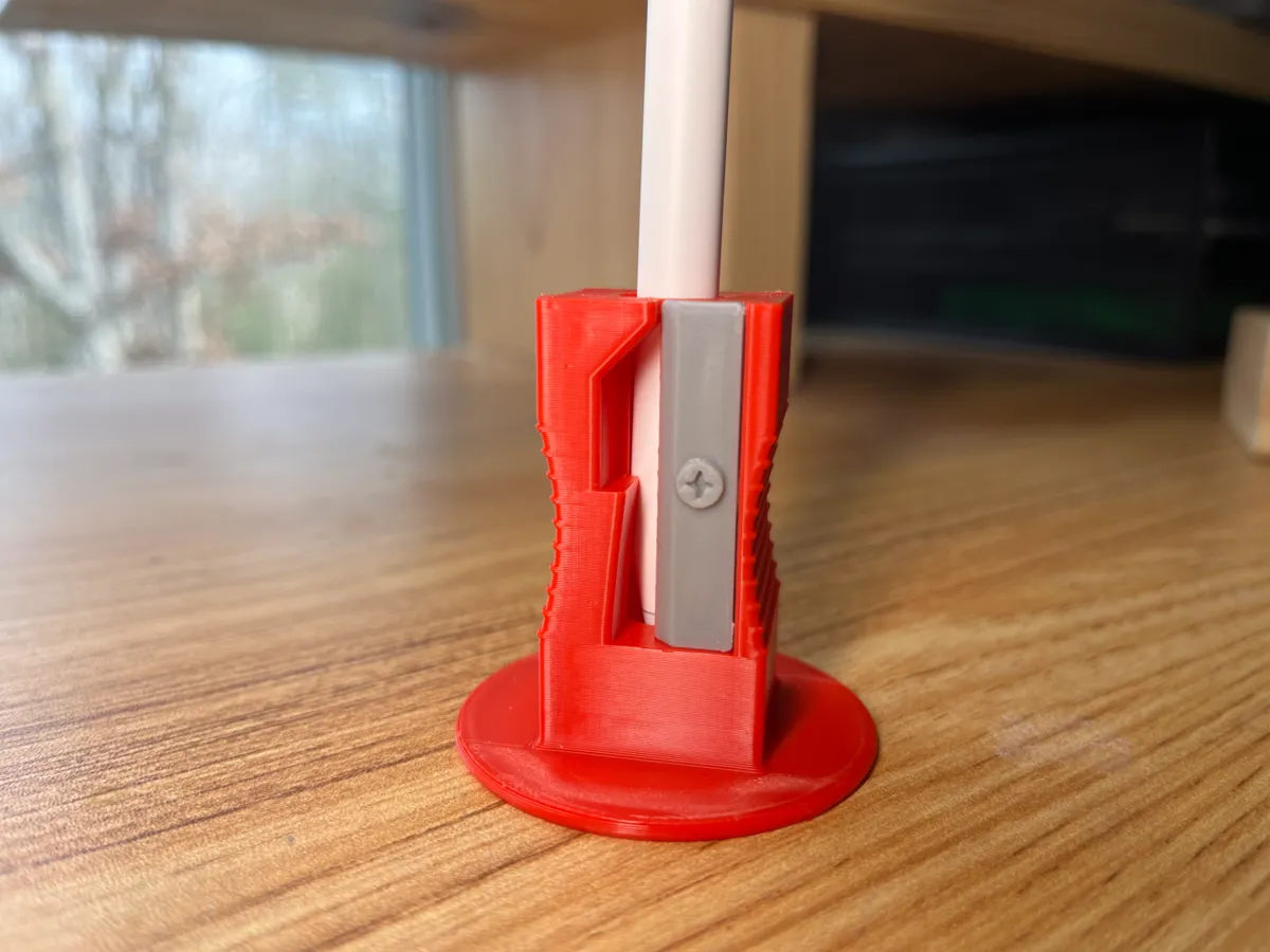 Apple Pencil Sharpener Holder Stand