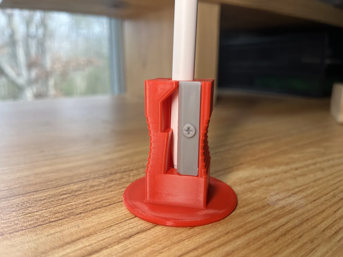 Apple Pencil Sharpener Holder Stand, photo 3 of 3 - Apple Pencil Sharpener Holder Stand Mobile & Device Accessories