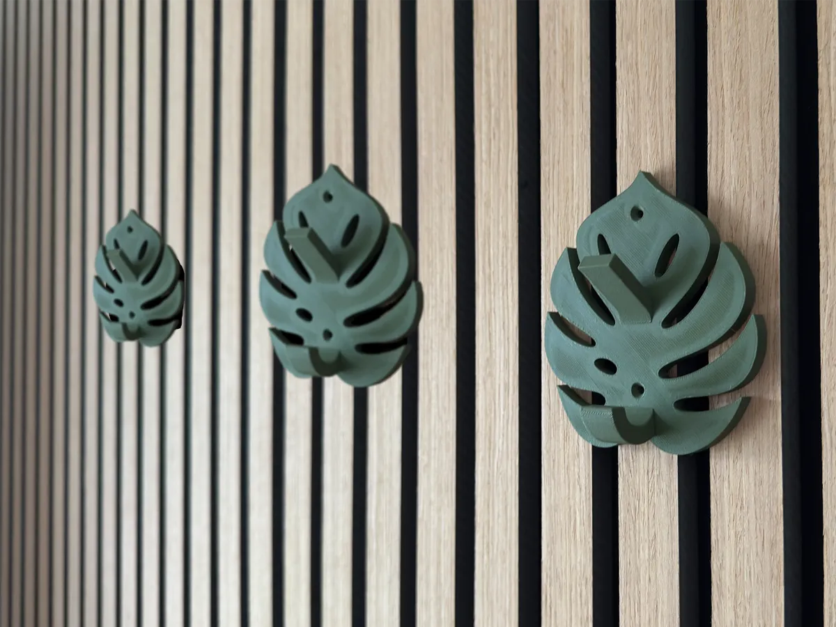 Wall Hook leaf design / Monstera leaf Hook