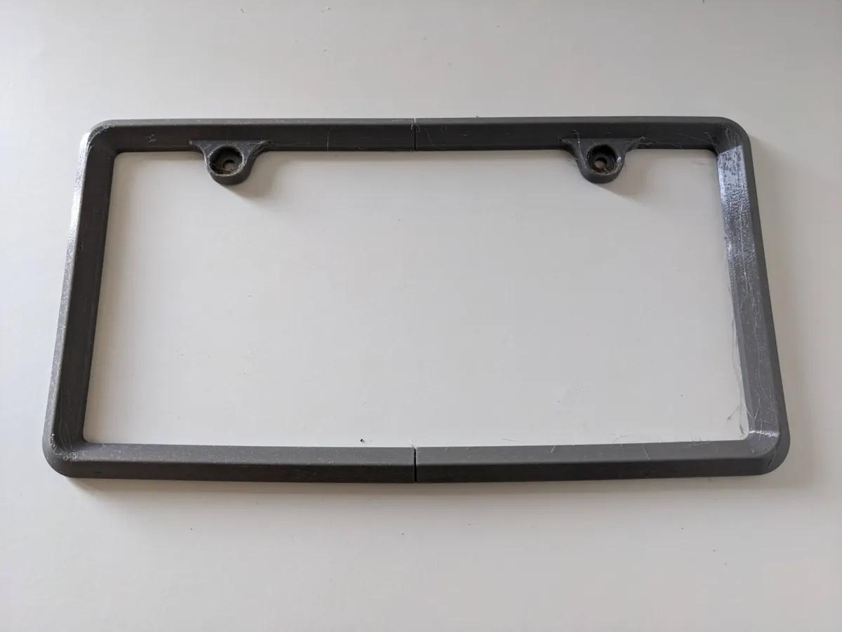 License Plate Bumper Saver