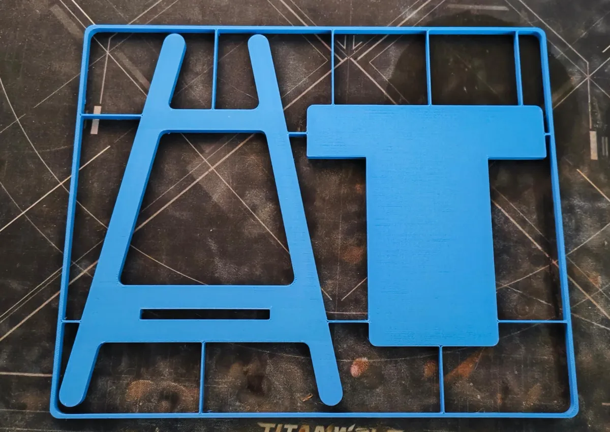 Easel kit card for phone / Staffelei kit card Handy Halter