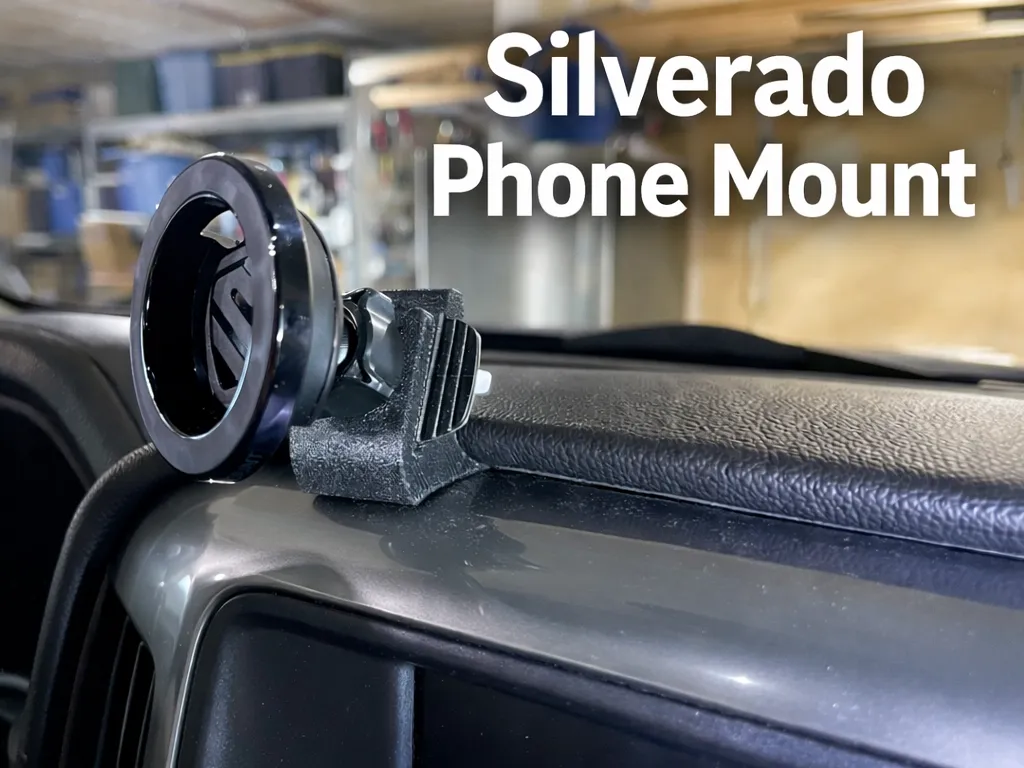 Chevrolet Silverado Phone Mount
