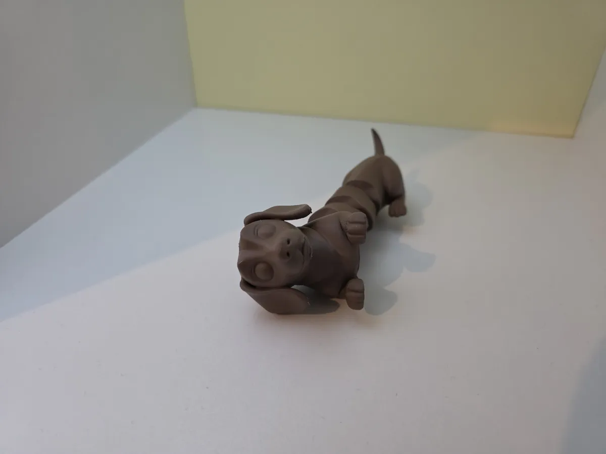Dachshund Jettorino the flexible puppy, photo 3 of 4 - Dachshund Jettorino the flexible puppy Figurines & Collectibles