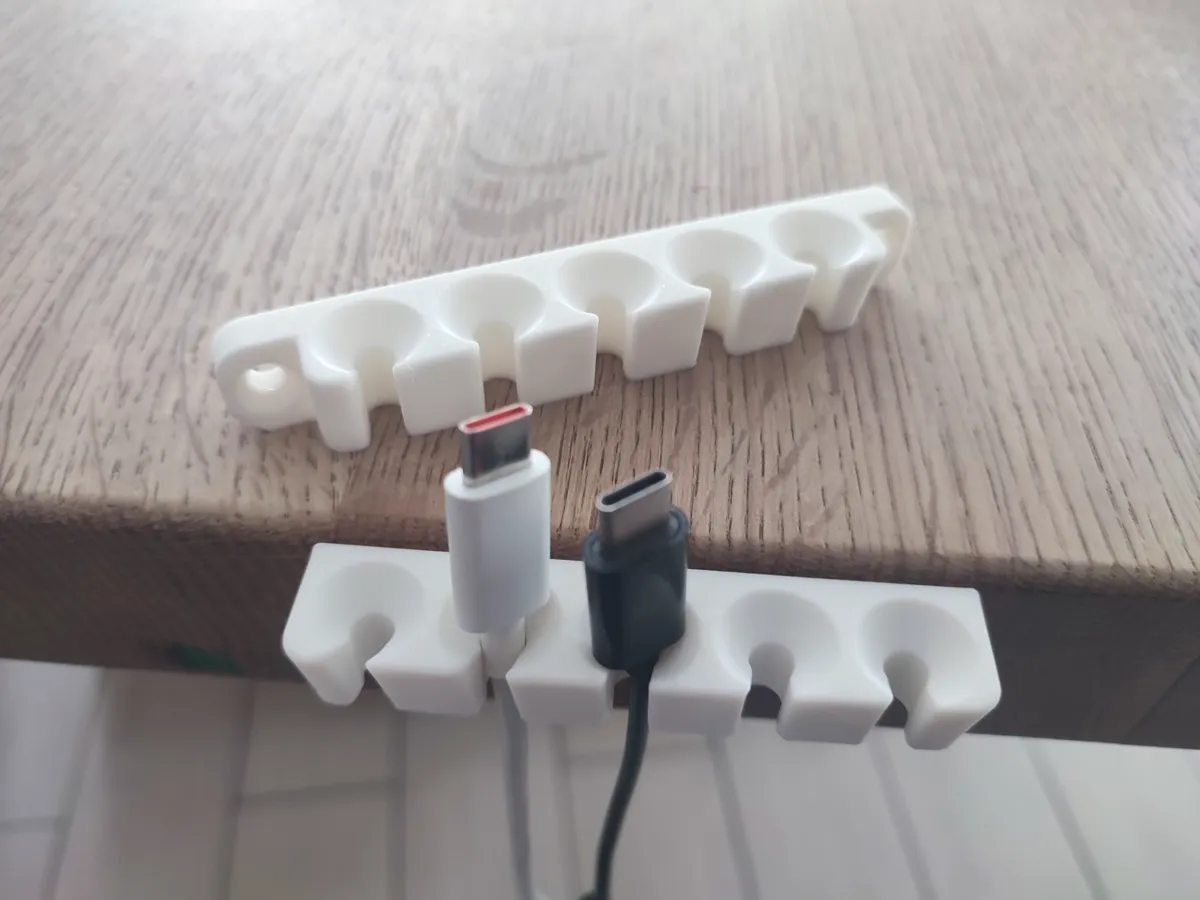 Desk Cable Organizer - Simple efficient, photo 4 of 4 - Desk Cable Organizer - Simple efficient Mobile & Device Accessories