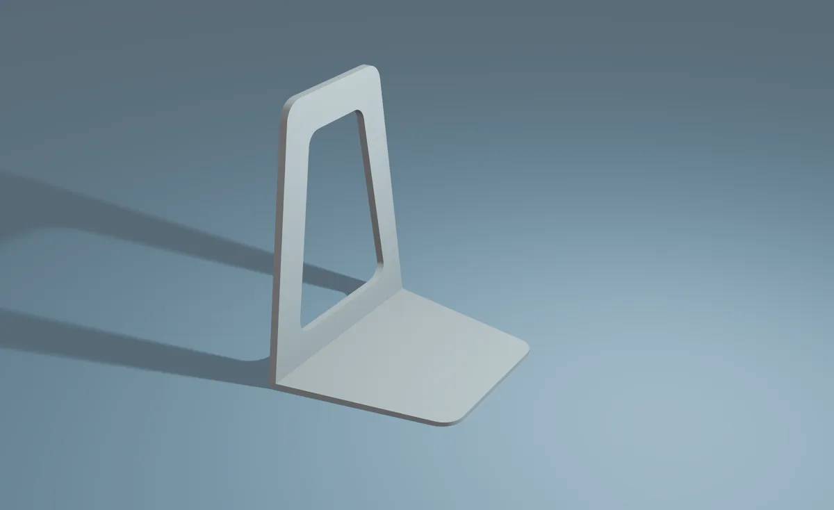 Minimalistic Book Stand / Bookend / Buchstütze - Home Accents, in stock in India