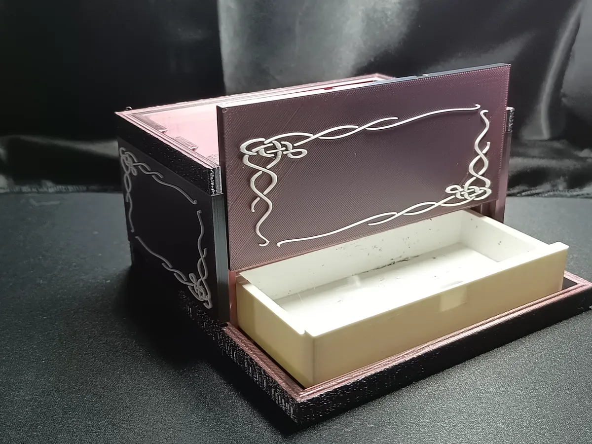 Jewellery Puzzle Box with hidden compartment, photo 4 of 4 - Jewellery Puzzle Box with hidden compartment Household