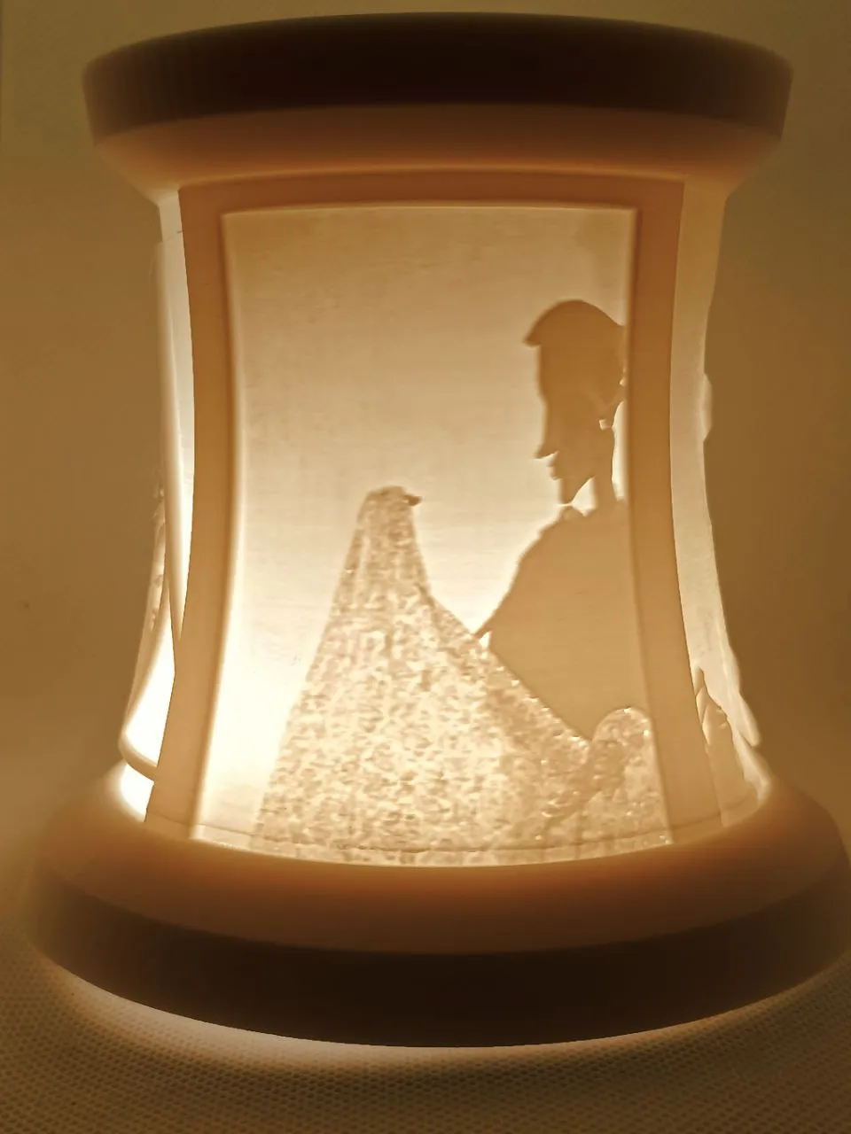 Deathly Hallows Litho round Lamp, photo 2 of 4 - Deathly Hallows Litho round Lamp Household