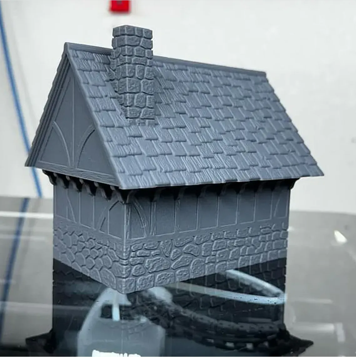 28mm Medieval Fantasy House, photo 3 of 4 - 28mm Medieval Fantasy House Miniatures