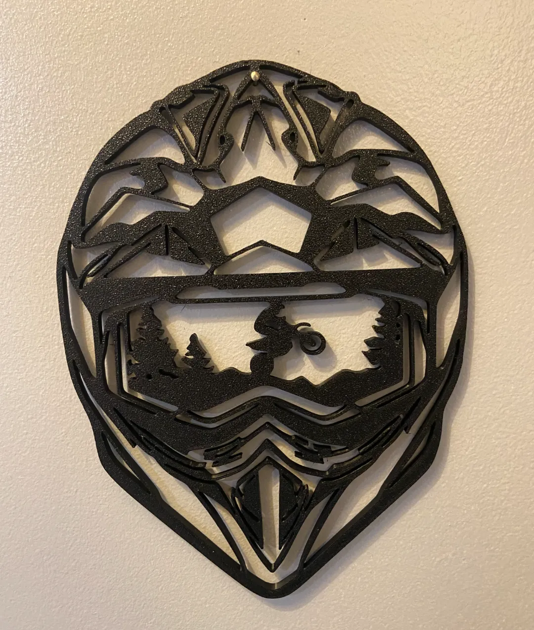 Motocross wall art