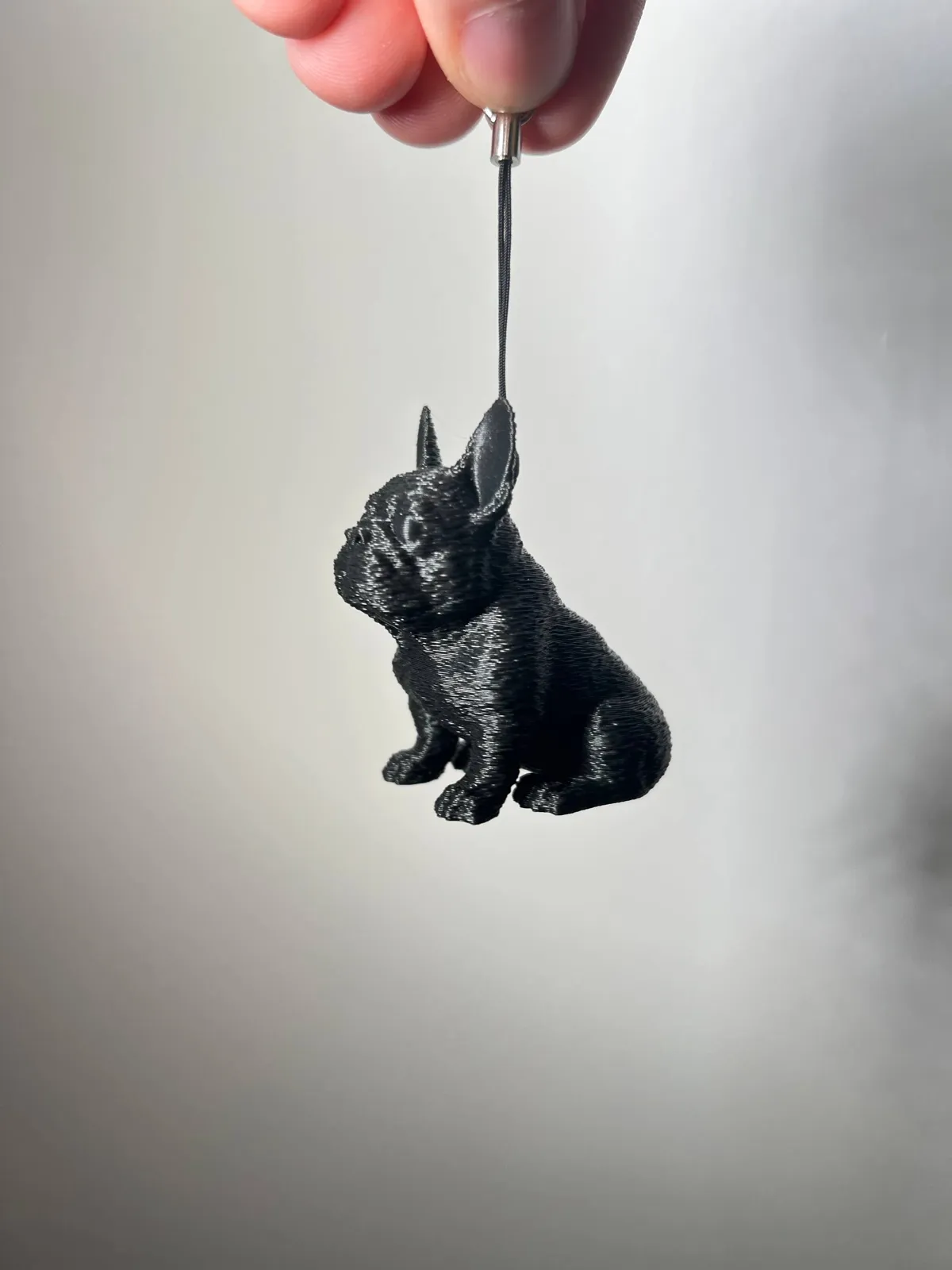 French Bulldog Keychain - Fuzzy (Commercial use)!, photo 3 of 4 - French Bulldog Keychain - Fuzzy (Commercial use)! Keychains