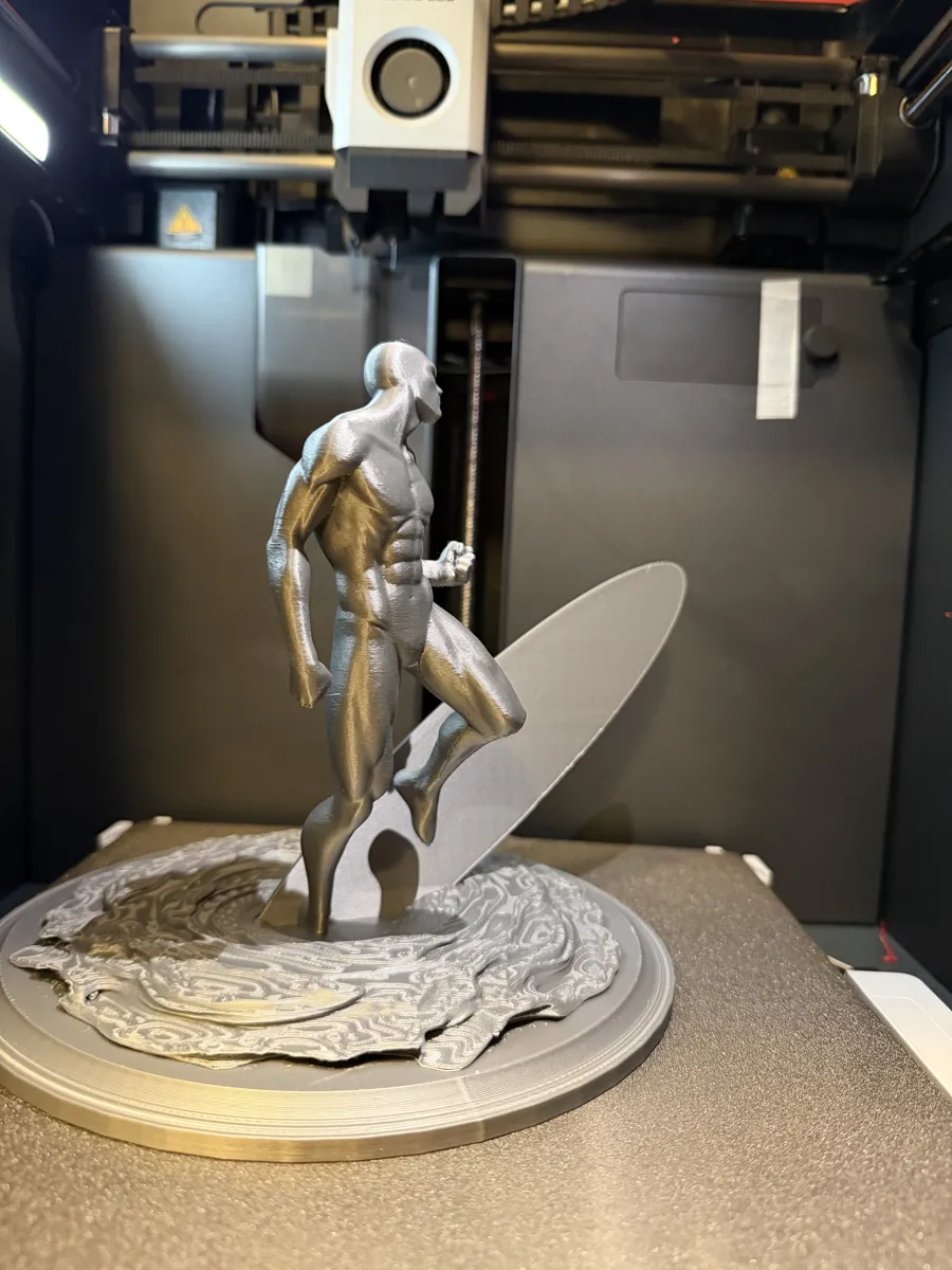 Silver Surfer In black hole, photo 4 of 4 - Silver Surfer In black hole Sports & Fitness